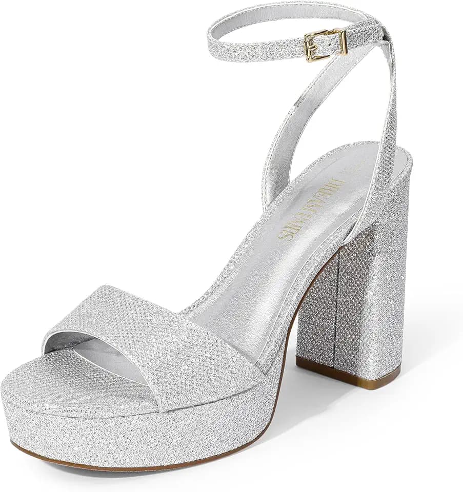 DREAM PAIRS Platform High Heels for Women