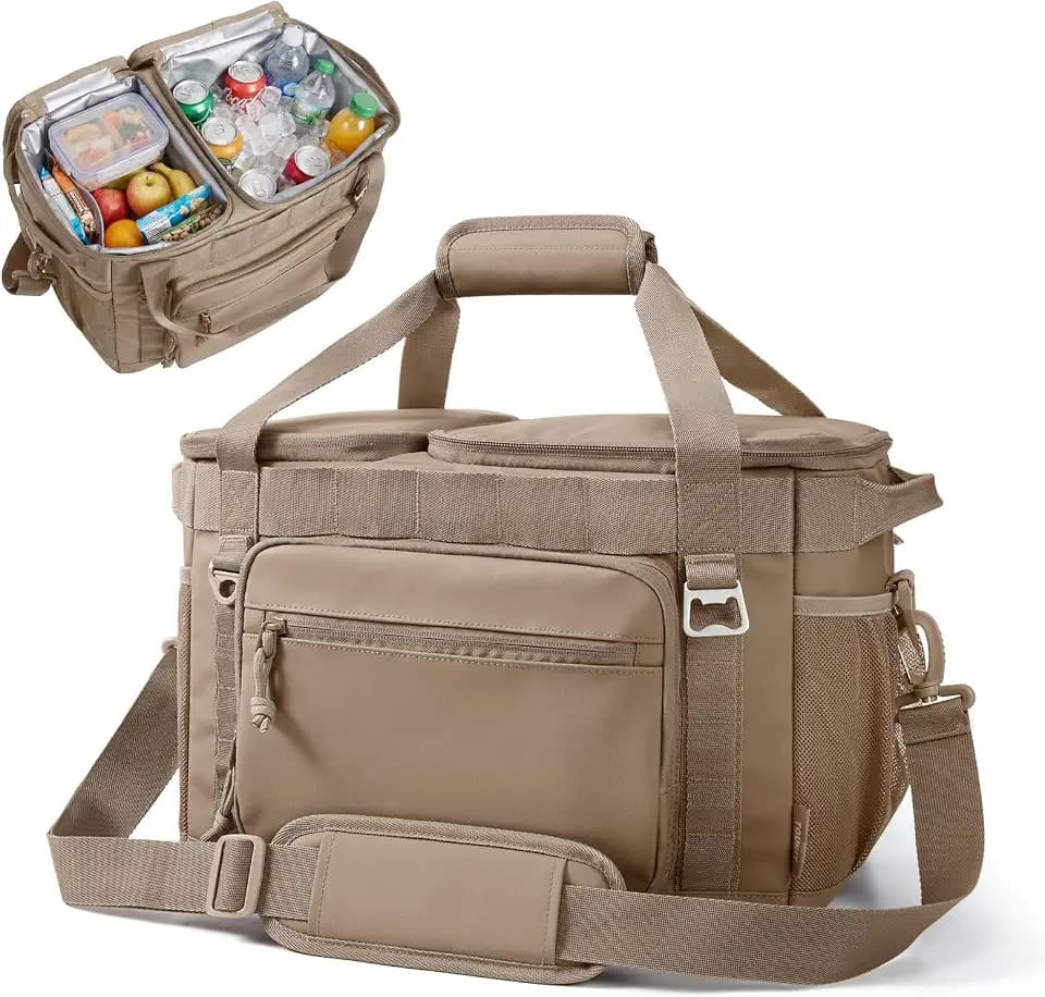 TOURIT Kühltasche 21L 30 Dosen Faltbar Picknicktasche für Reise