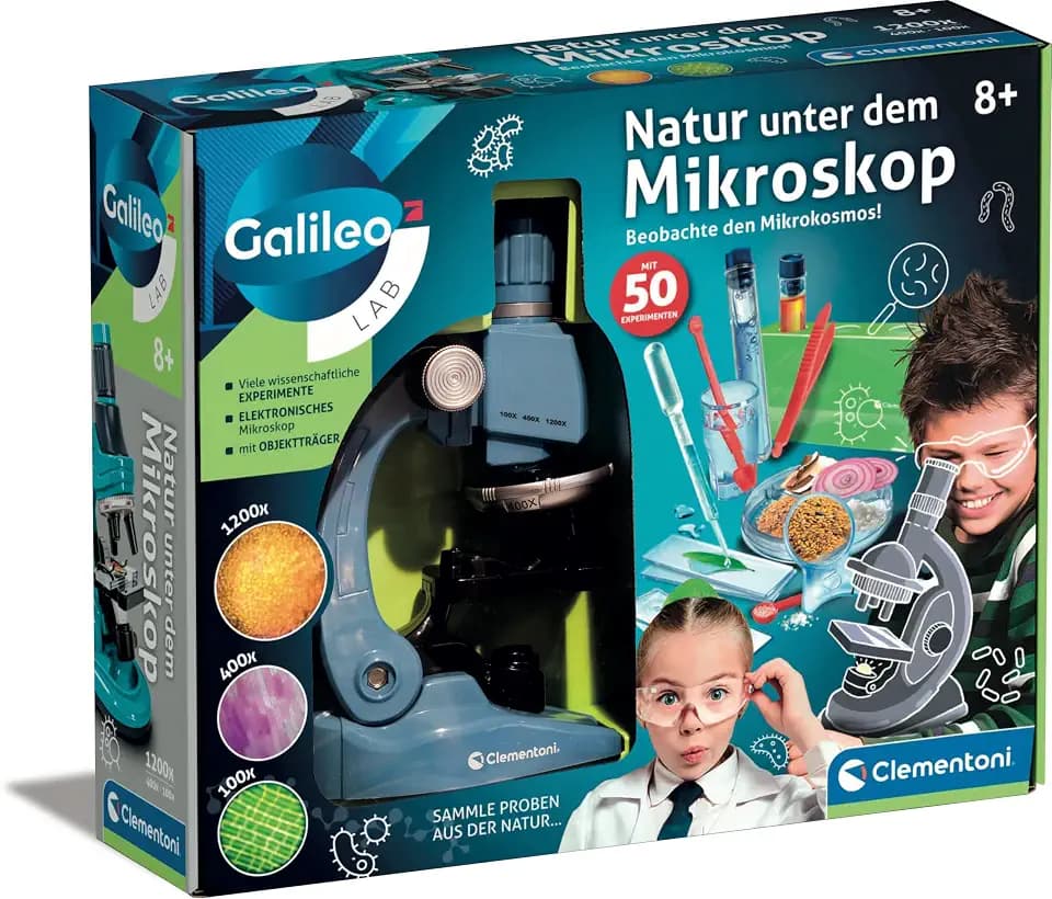 Natur unter dem Mikroskop (Experimentierkasten)
