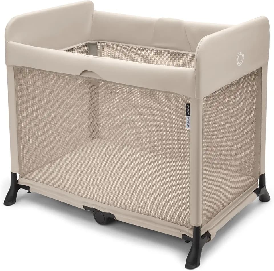 Bugaboo Stardust Portable Playard 1 Second Fold Travel Play Yard - Taupe