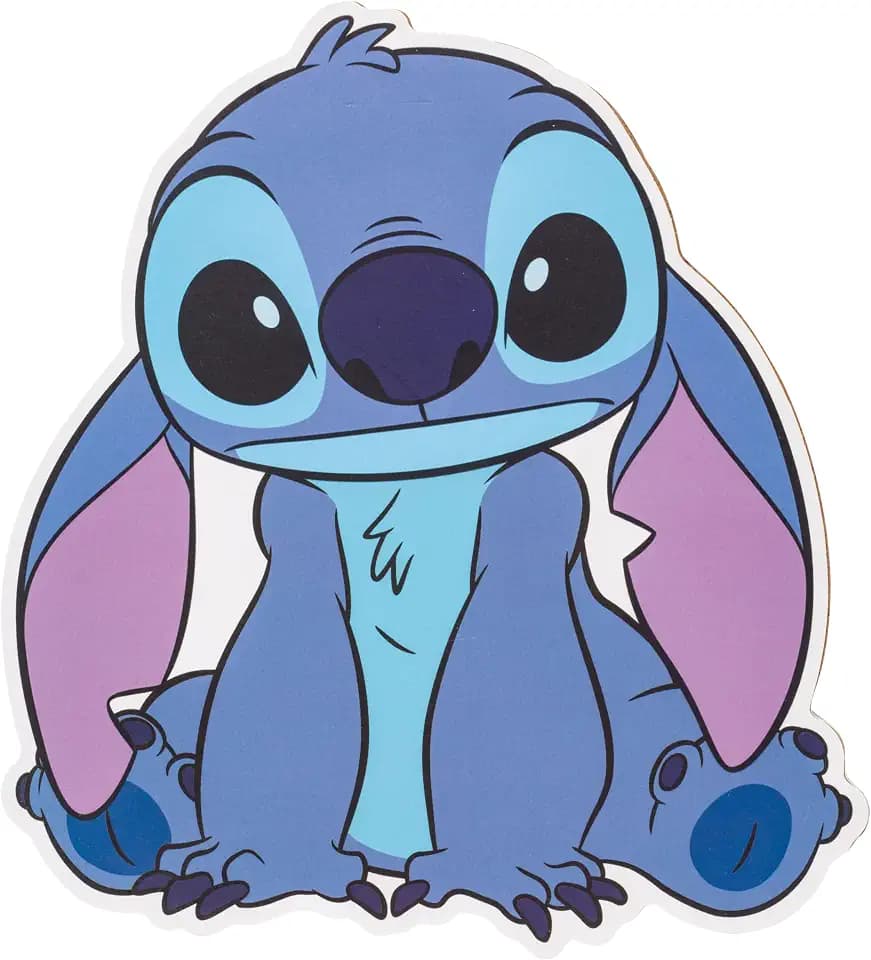 Silver Buffalo Disney Lilo and Stitch Large Die Cut Sign, Wall Art