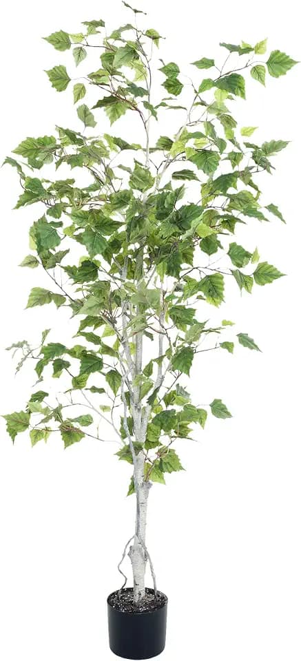 Pure Garden Birch Artificial Tree, 60-Inch