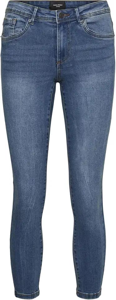 VERO MODA Damen Jeans Vmtanya Mr S Piping Jeans Vi352 Ga Noos