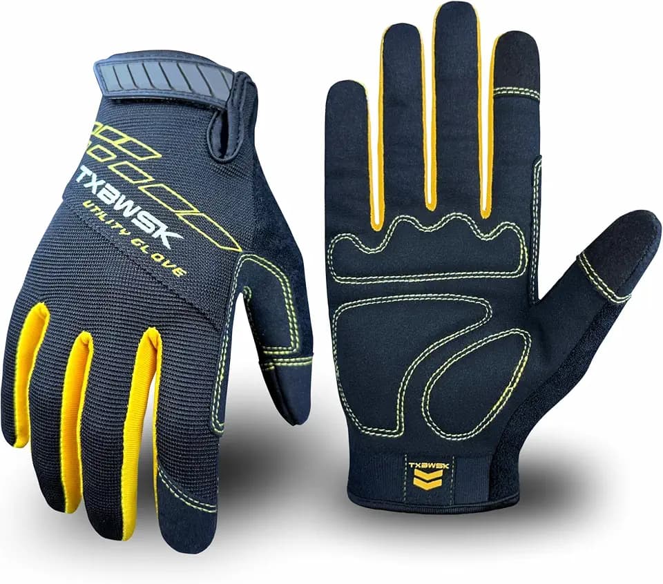 Work Gloves Anti Vibration Mechanic Touchscreen
