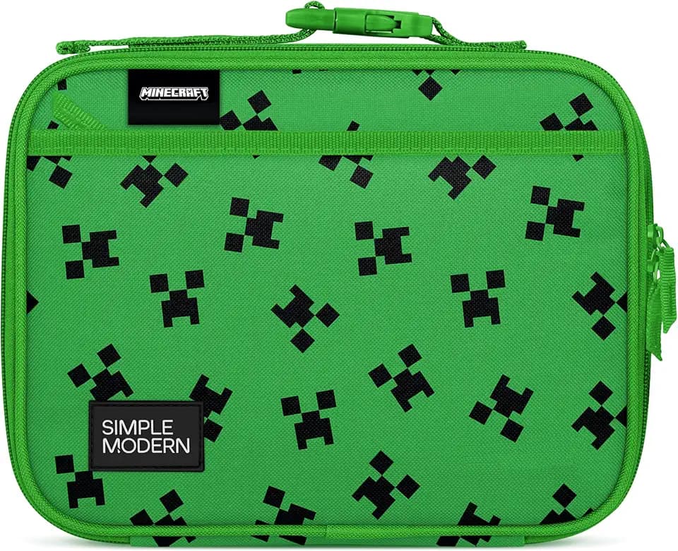 Simple Modern Minecraft Lunch Box | Insulated Lunch Bag