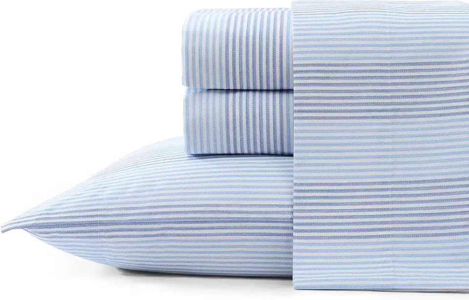Tommy Bahama - California King Sheet Set with Fitted Sheet & Pillowcases