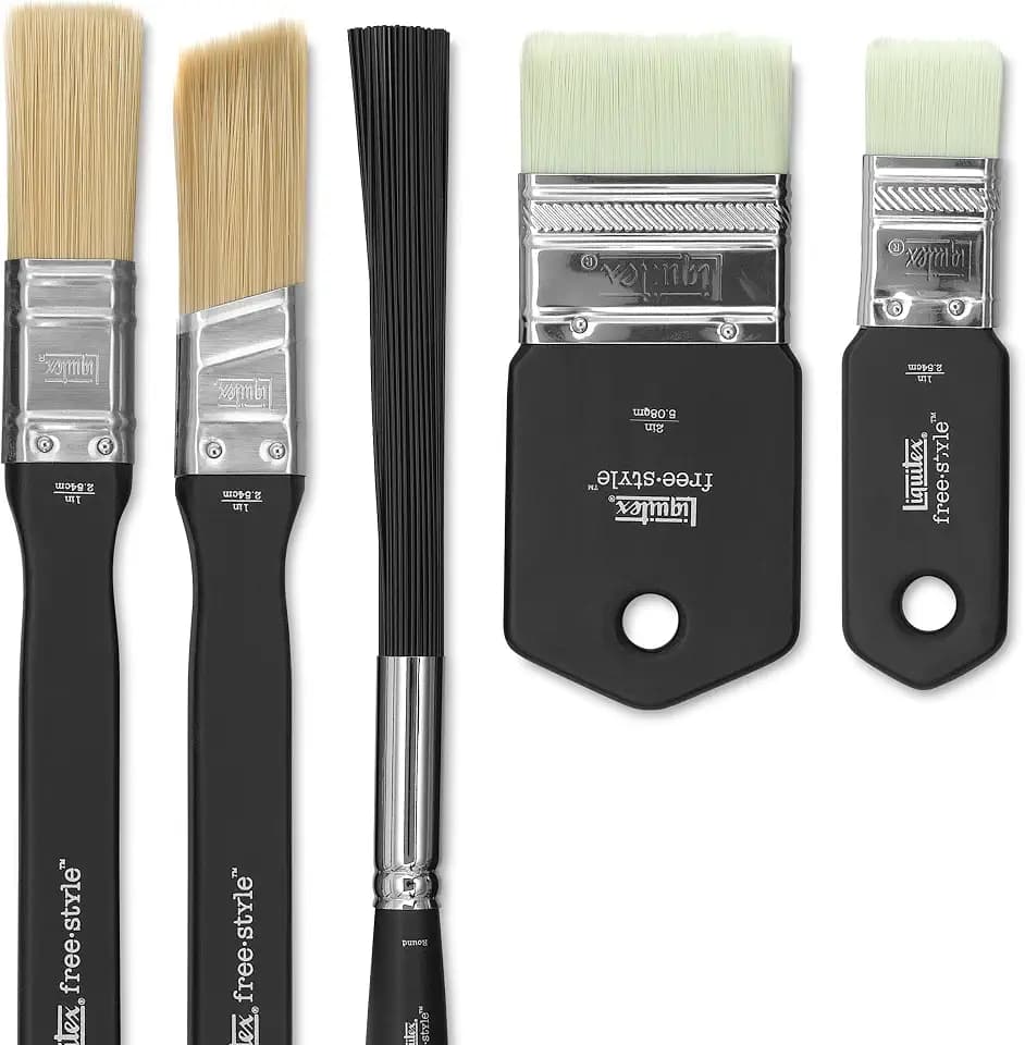 Liquitex Professional Freestyle Large Scale Brush 5-Piece Set