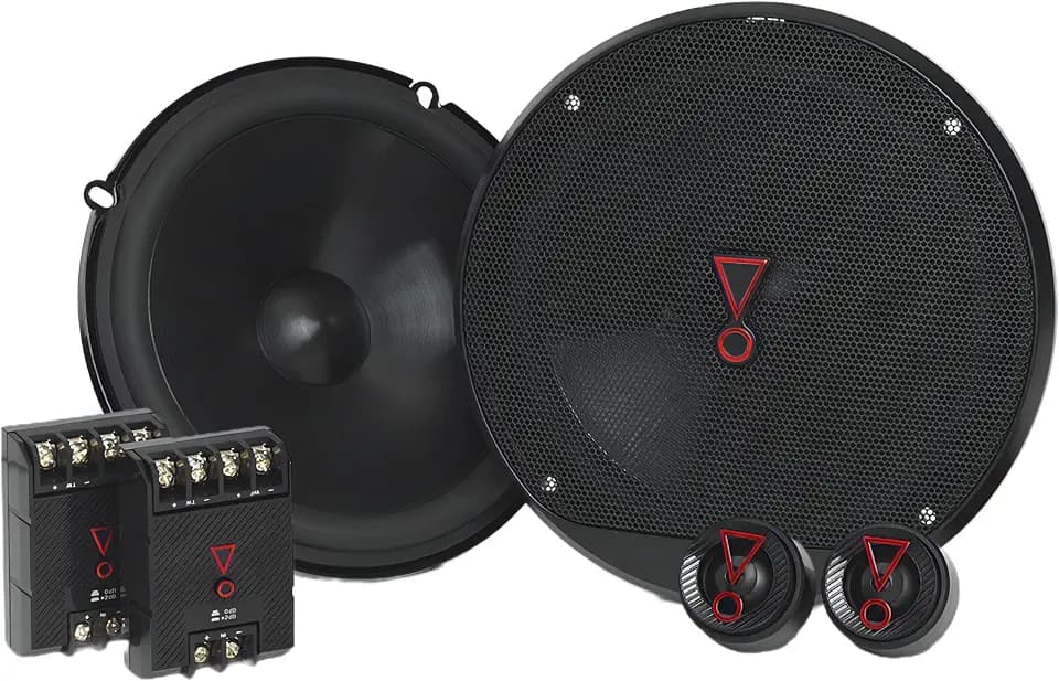 JBL Stage3 607C 2-Wege KFZ Soundsystem - 250 Watt Komponenten JBL Pro Sound Auto Lautsprecher Boxen Set mit 16 cm Einbau Autolautsprecher und Hochtöner