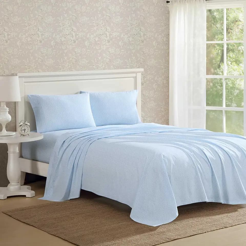 Laura Ashley - Twin XL Size Sheet Set with Fitted Sheet & Pillowcase