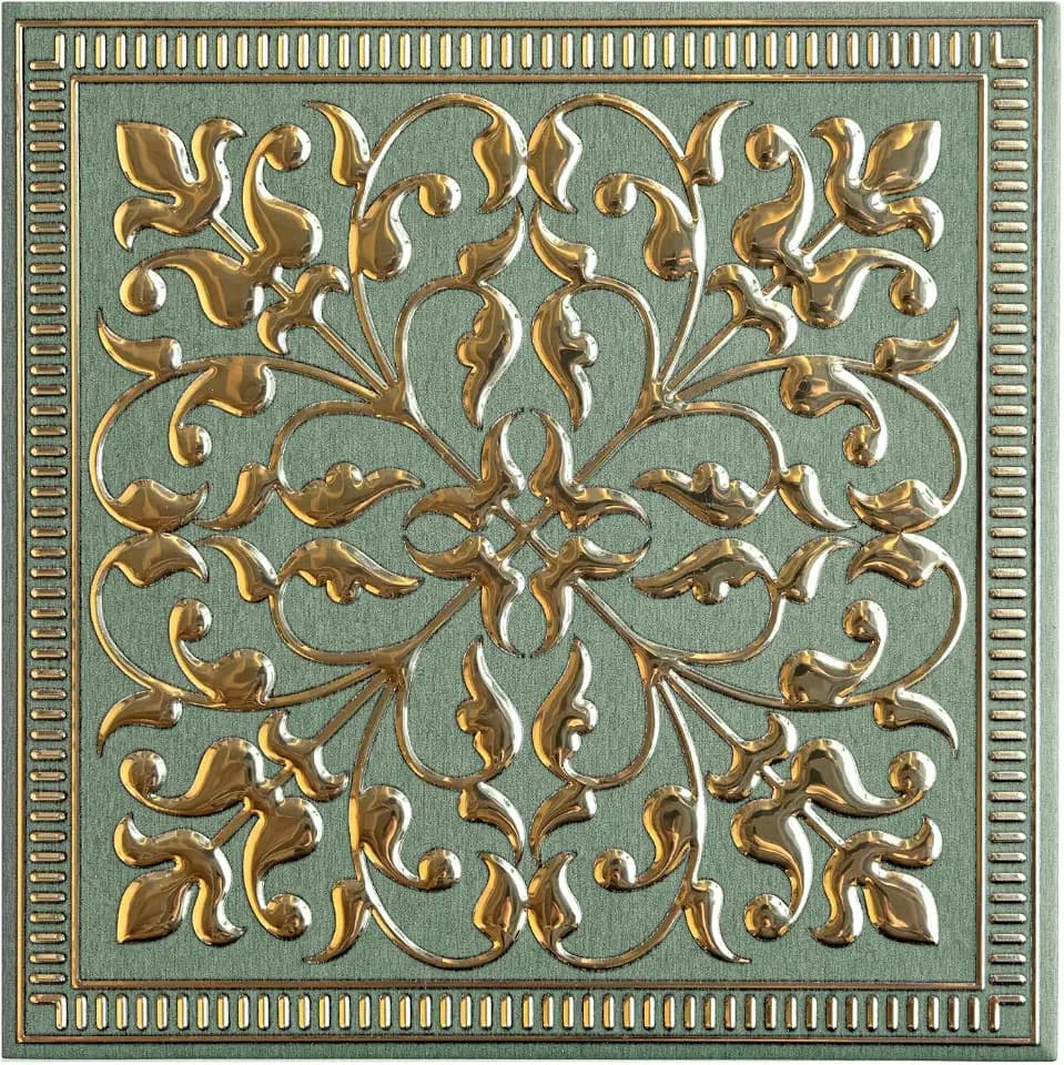 Peel and Stick Metal Backsplash Tiles, Rustic Farmhouse, 10-Pack