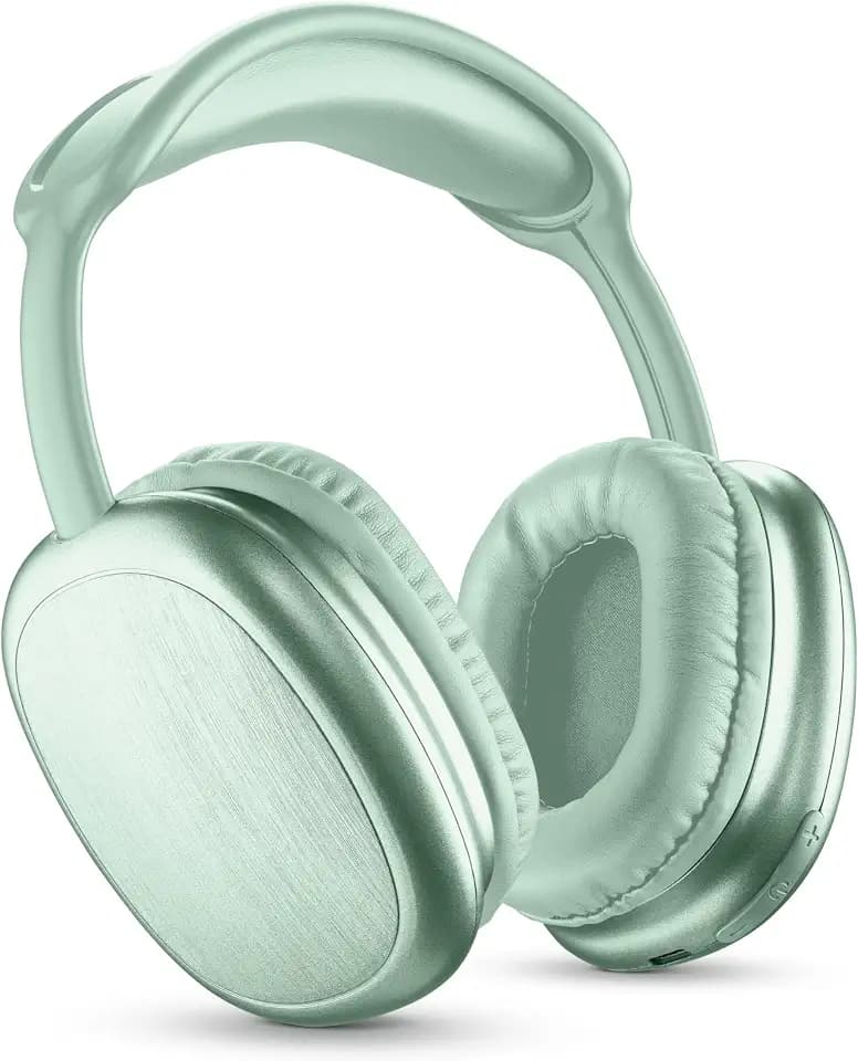 Music Sound - Bluetooth-Kopfhörer Around Ear MAXI2 - Bluetooth 5.0 - Play Time 22h - Integriertes Mikrofon - Steuerung am Kopfband und verstellbarem Kopfbügel - Grün