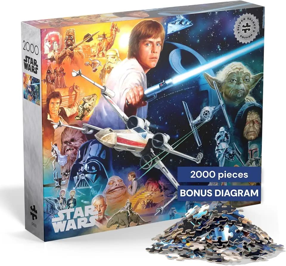 Buffalo Games - Star Wars™ The Force - 2000 Piece Jigsaw Puzzle for Adults