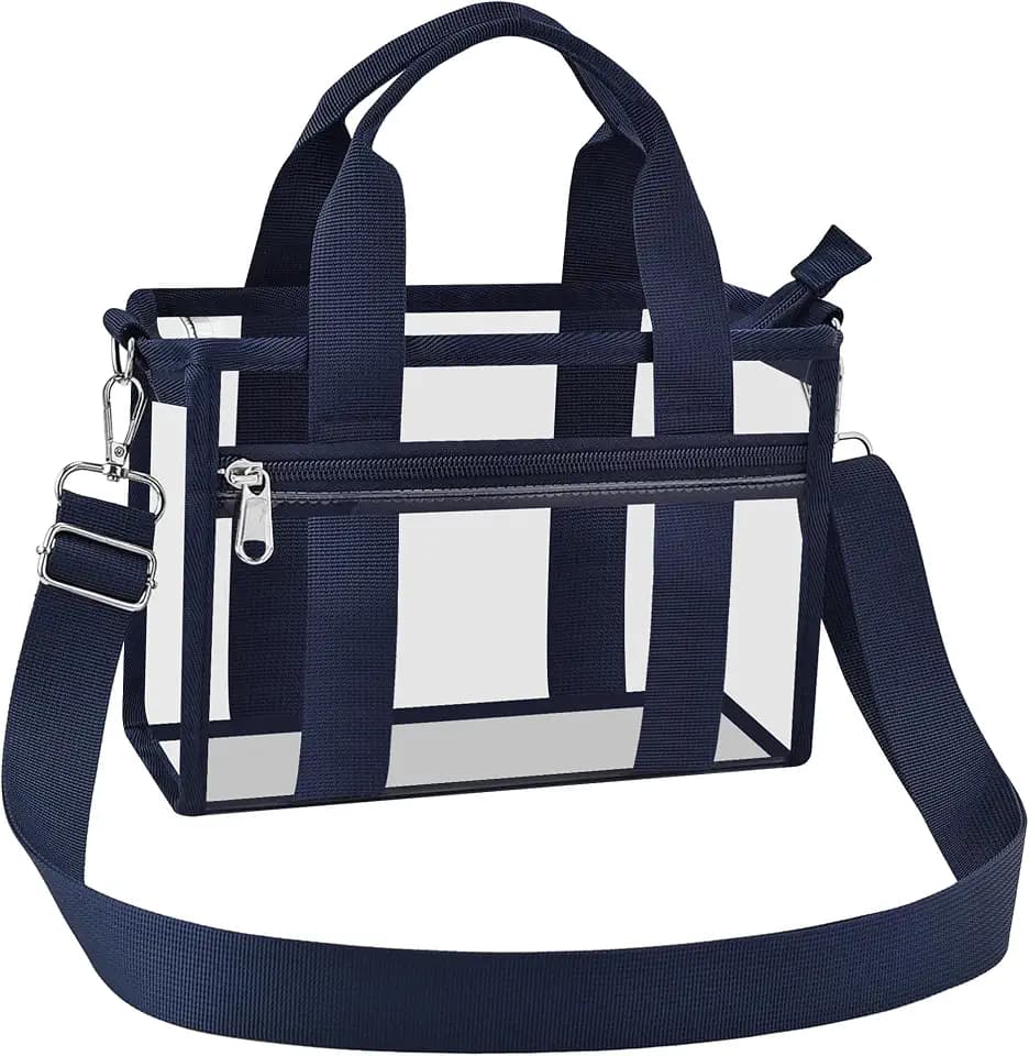 XCU Clear Bag for Stadium Events, Approved Sports Fan Messenger Bags