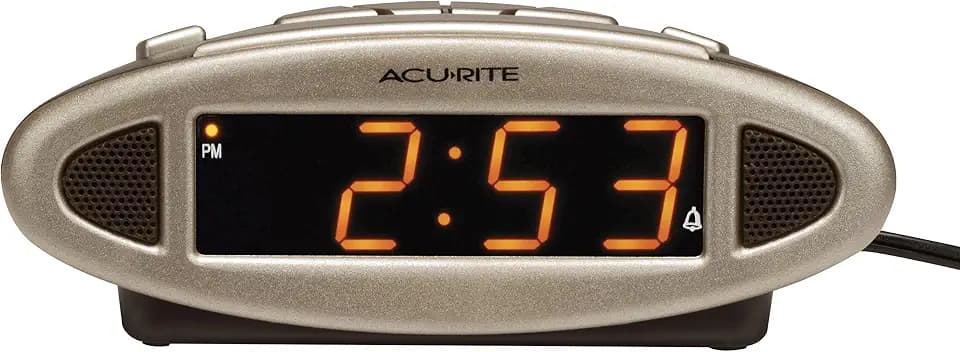 AcuRite (13027A4) Intelli-Time Digital Alarm Clock