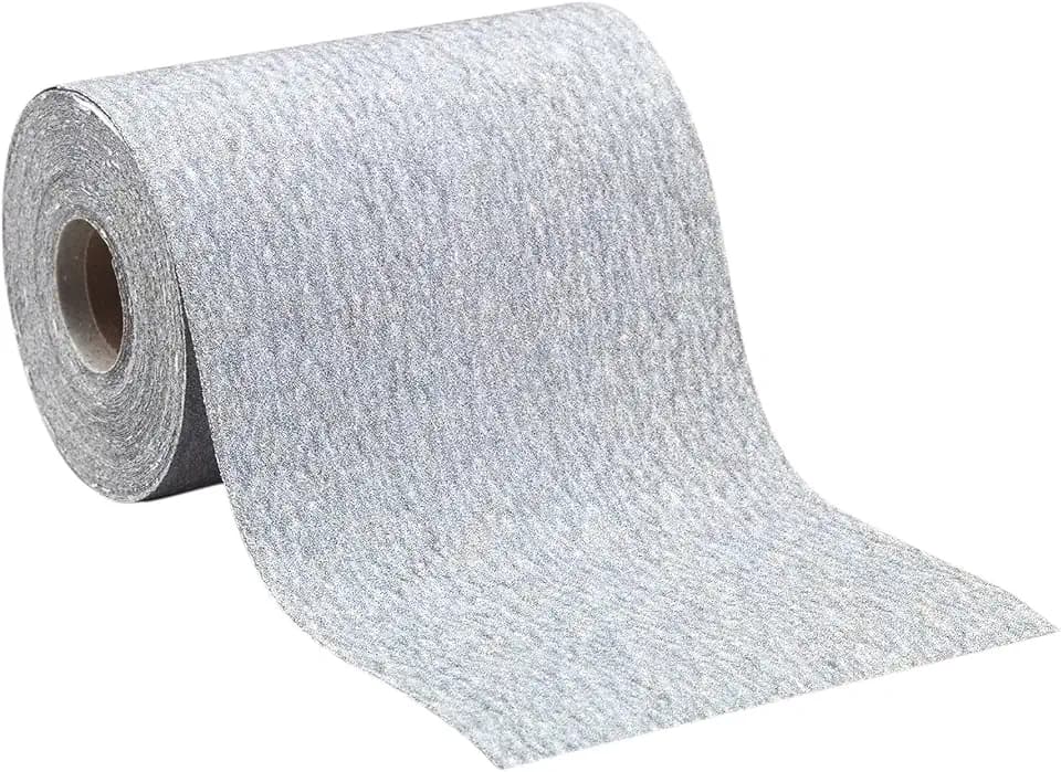 Sungold Abrasives 22-45120 120 Grit 10 Yards 4-1/2" By 10 Yards PSA "Sticky Back" Rolls Stearated Silicon Carbide