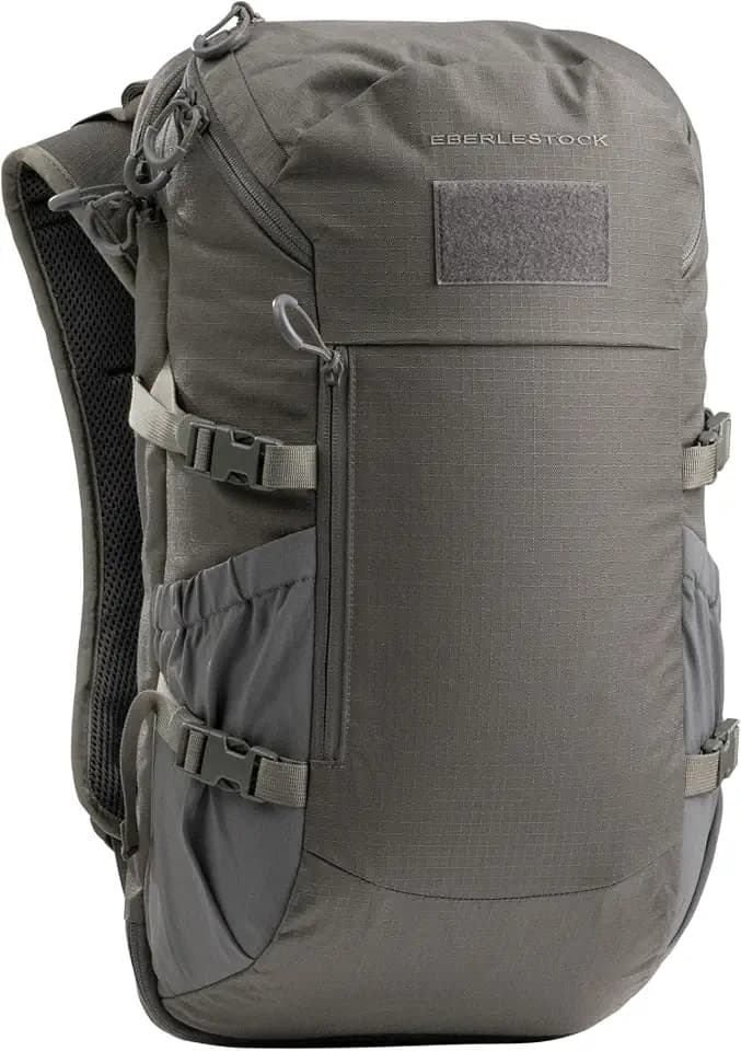 Eberlestock Jacknife Pack - Premium Tactical Backpack for Outdoor Adventures and Hunting - Durable, Versatile, and All-Weather Ready, Gray