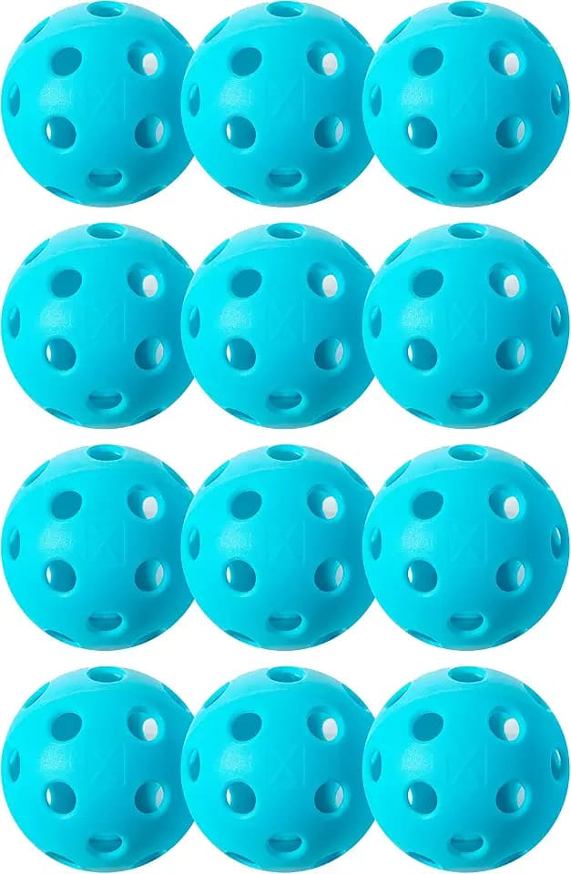 Franklin Sports X-26 Indoor Pickleballs - 3 Pack, 12 Pack & 100 Pack Bulk - USAPA Approved Tournament Pickleballs - Multiple Colors