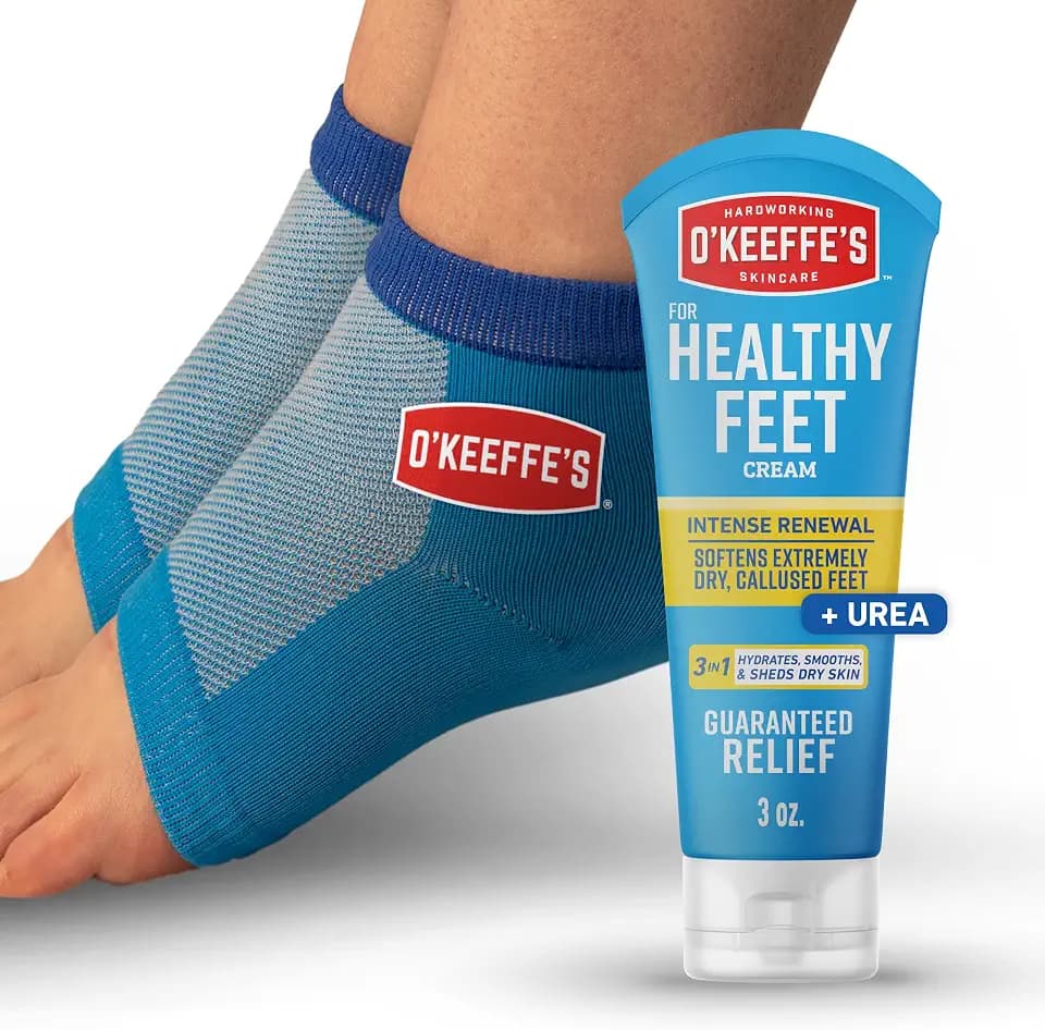 OKeeffes for Healthy Feet Heel Repair Kit, 1 Pair Reusable Sleeves