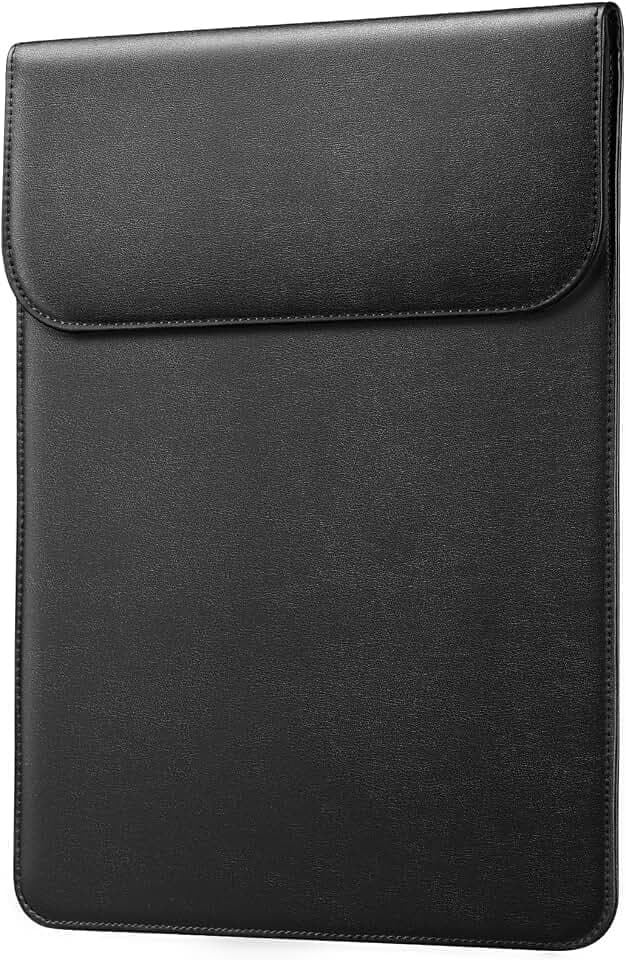 JETech Dünn Laptoptasche für 13 Zoll Geräte, Schwarz