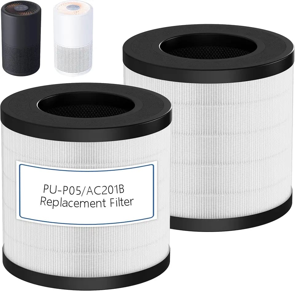 2pack PU-P05/AC201B Replacement Filter For FULMINARE PU-P05 Air Purifiers