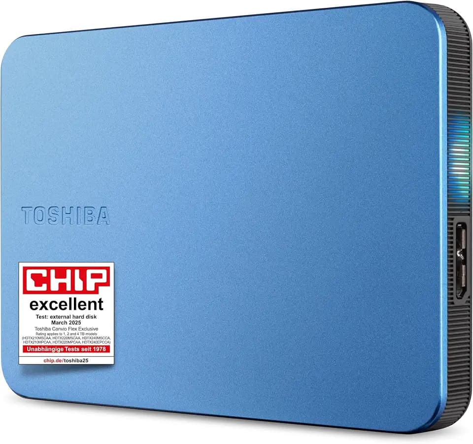 Toshiba Canvio Flex 2 TB Metallic Blau