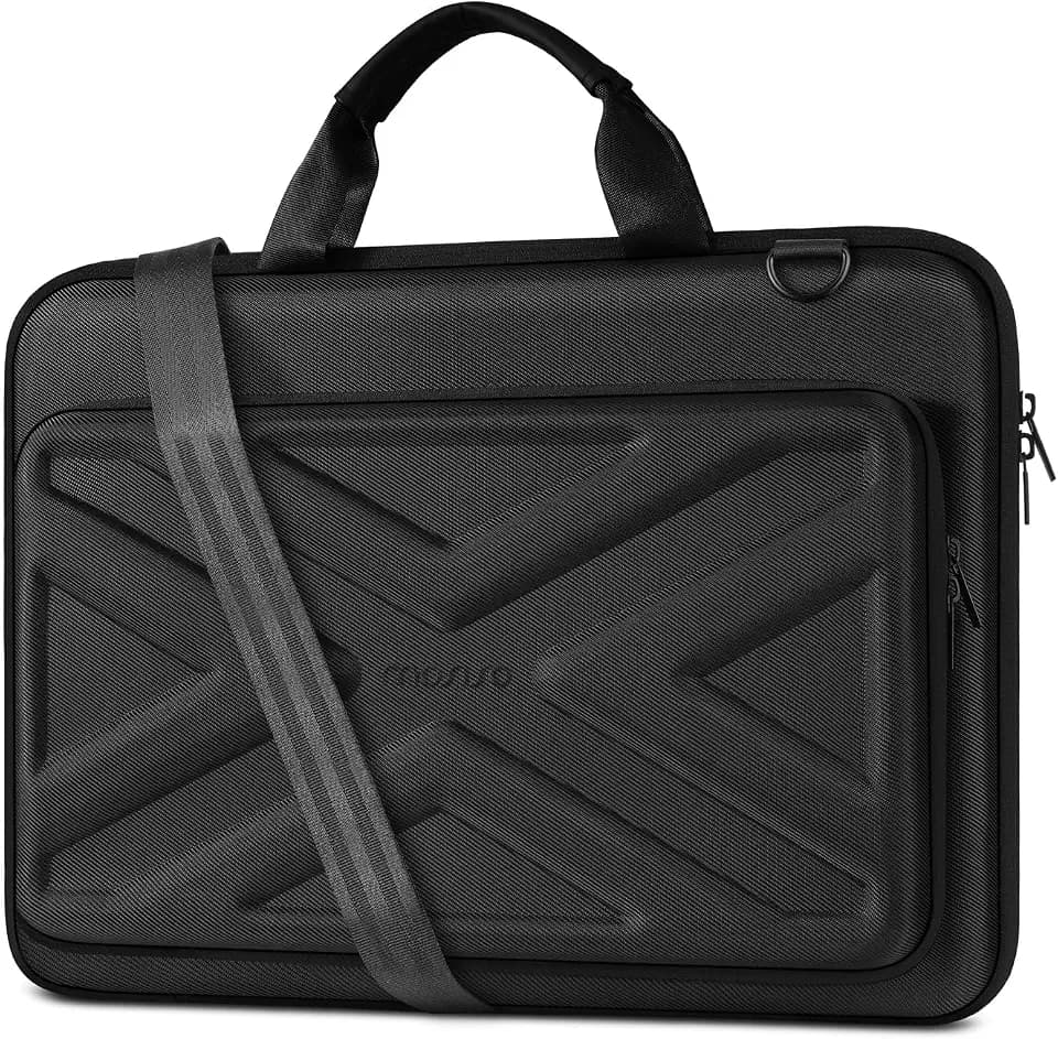 MOSISO Hartschale Laptoptasche 17 Zoll, 17,3 Zoll Laptop Schultertasche