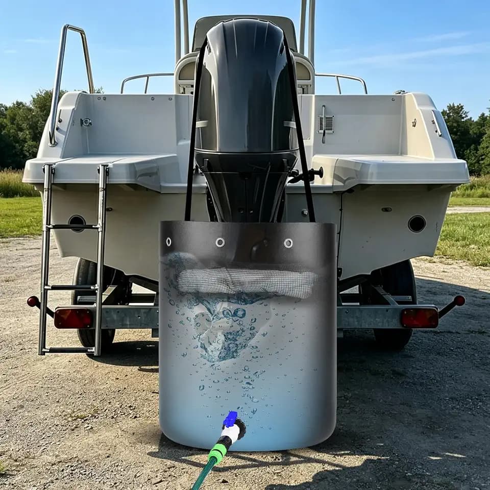 Outboard Motor Flushing Bag for Yamaha Mercury Suzuki Under 350HP