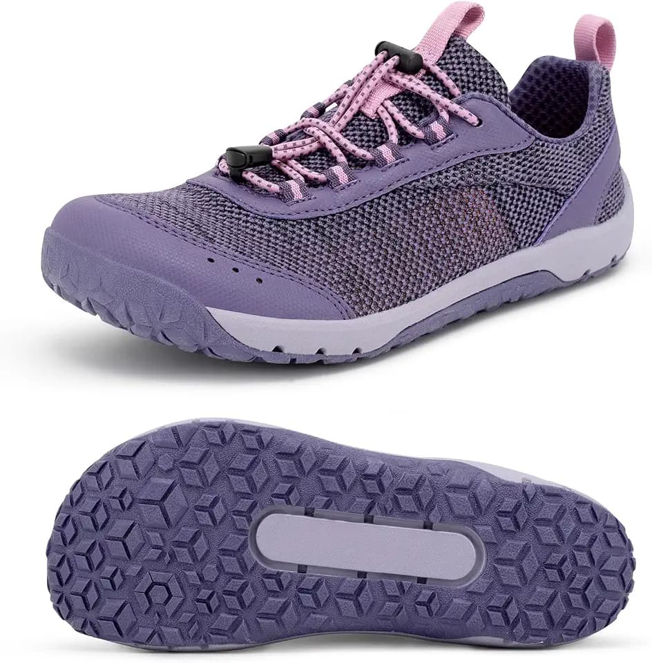 Women's Barefoot Water Shoes - Minimalist Zero Drop Swim Shoes with Wide Toe Box - Quick-Dry Aqua Socks for Beach, Kayak, Hiking & Fishing