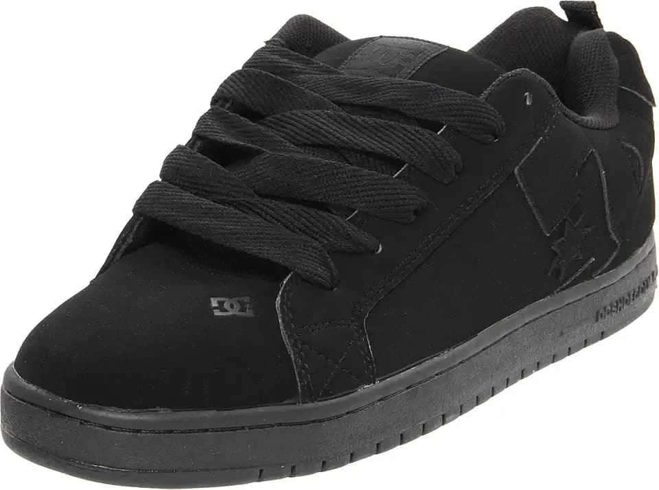 DC Shoes Mens Court Graffik Casual Low Top Skate Shoe Sneaker