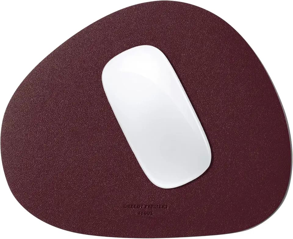 GREEDY FARMERS Mouse pad, Non-Slip Washable Waterproof Computer Mouse pad (Diva Burgundy)