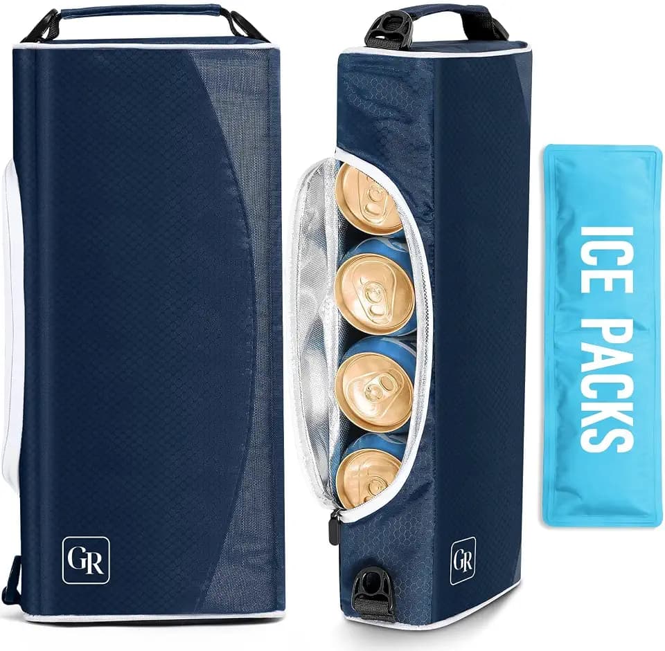 Golf Cooler Bag with Ice Packs - Golf Gifts for Men Fits in Golf Bags