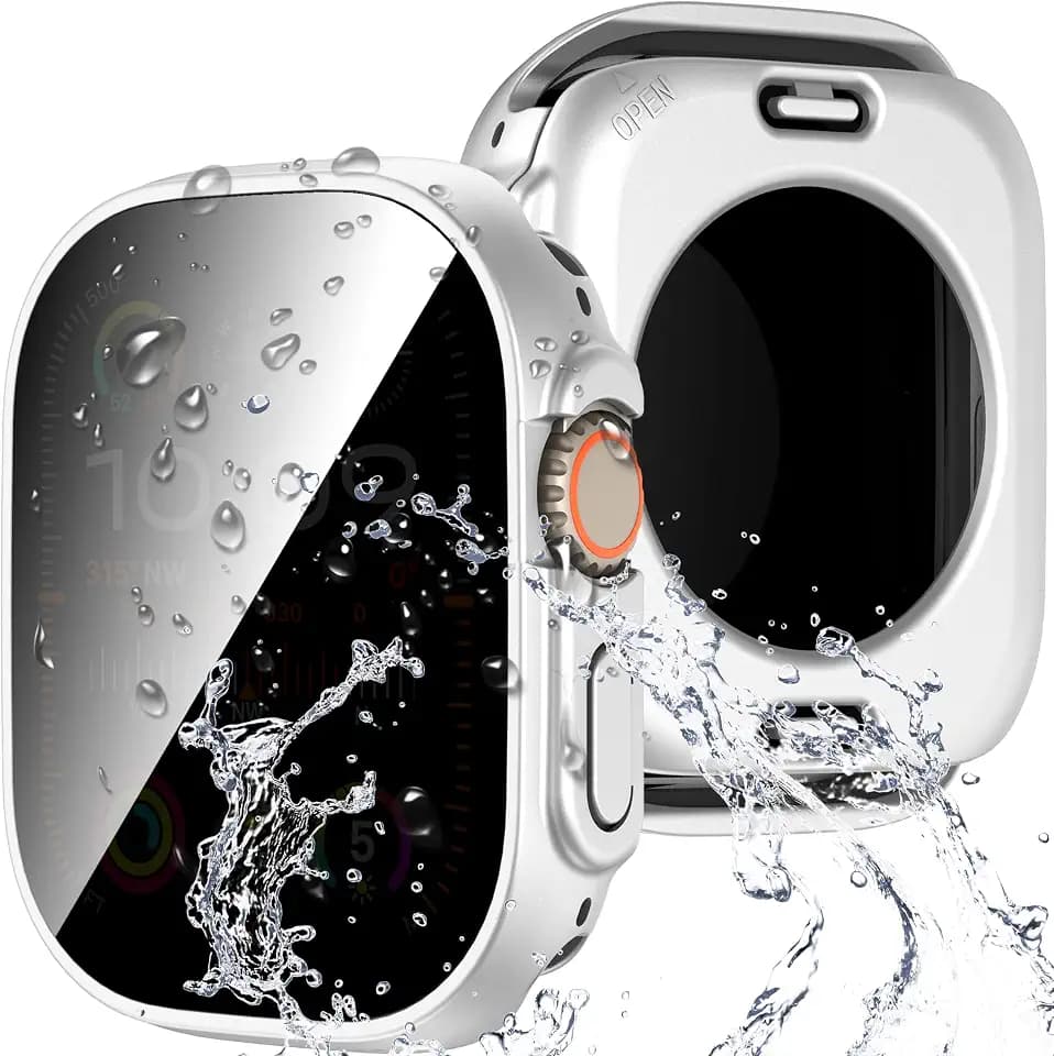 Diruite Hülle für Apple Watch Ultra 4/3/2/1 49mm Schutzhülle Anti Spy