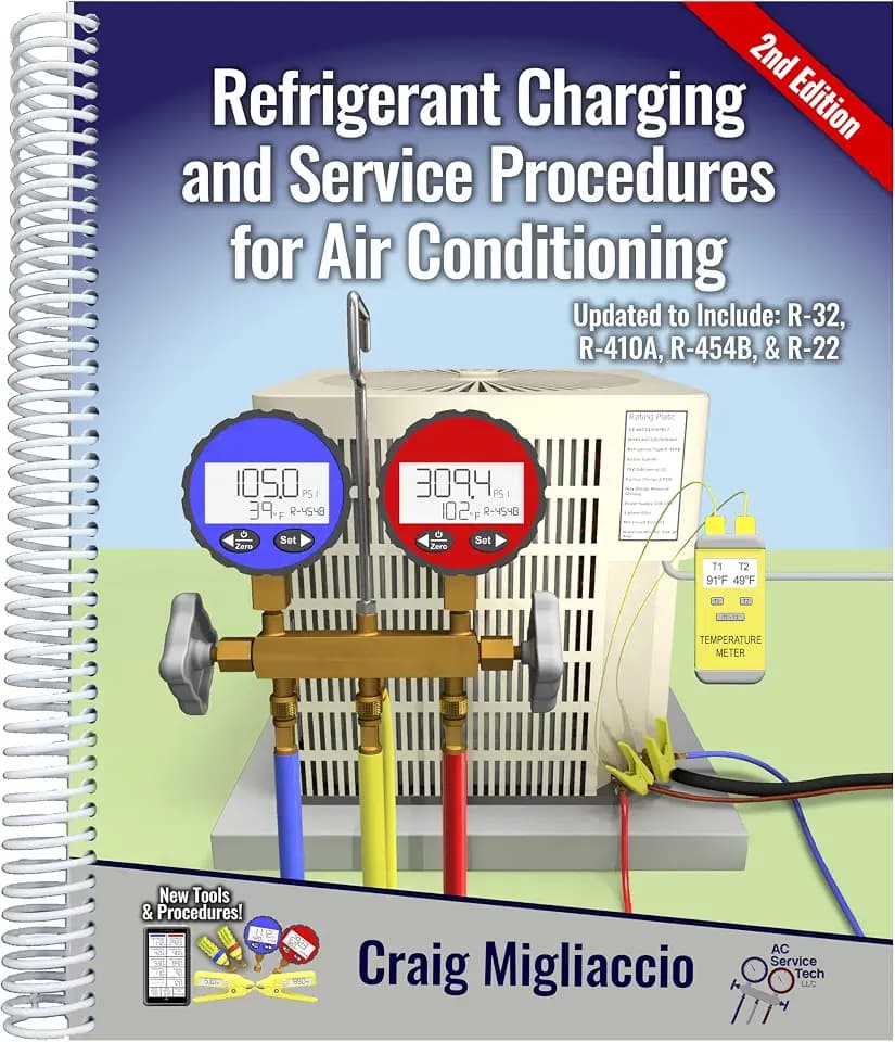 Refrigerant Charging and Service Procedures for Air Conditioning 2nd Edition