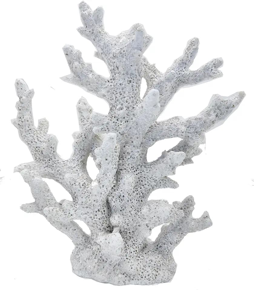 Etlemonde Coastal Beach White Coral Reef Statue Home Decor