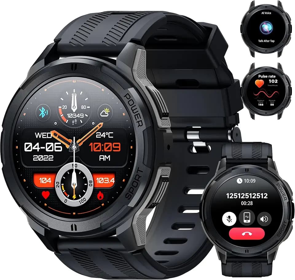 Oukitel BT10 (Montre connectée - 1.43'') Black