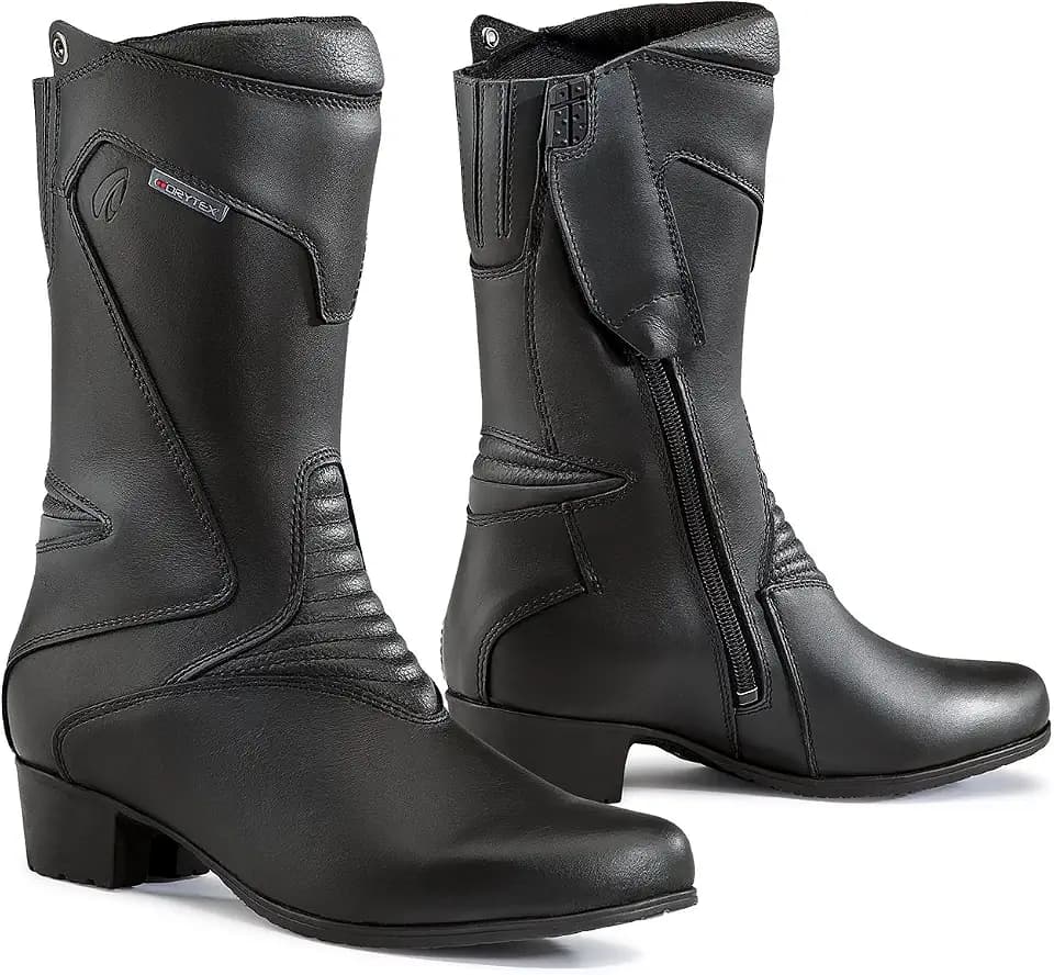 FORMA Stiefel Moto Damen Ruby WP Eichzulassung CE, Schwarz