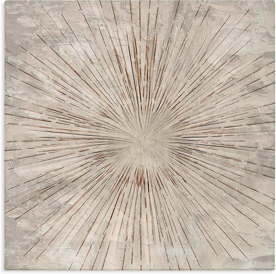 Stupell Industries 'Burst of Brown Pattern'| Canvas Art