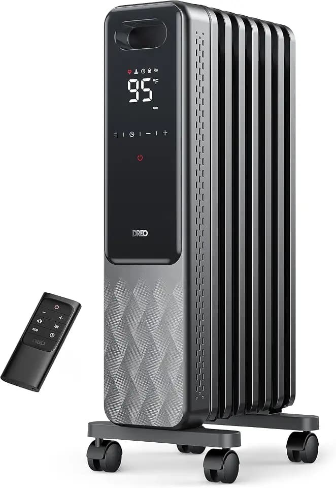 DREO Oil Filled Radiator Heater, Electric Heaters for indoor use Large Room