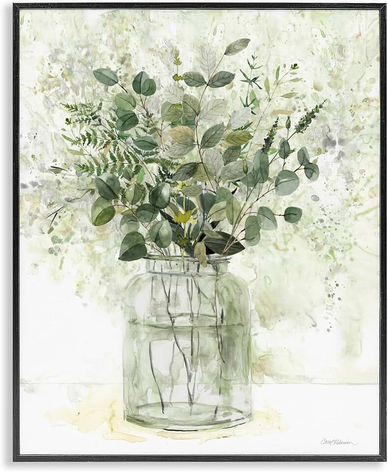 Herbal Botanical Still Life, 16 x 20 Inch Framed Giclée Print