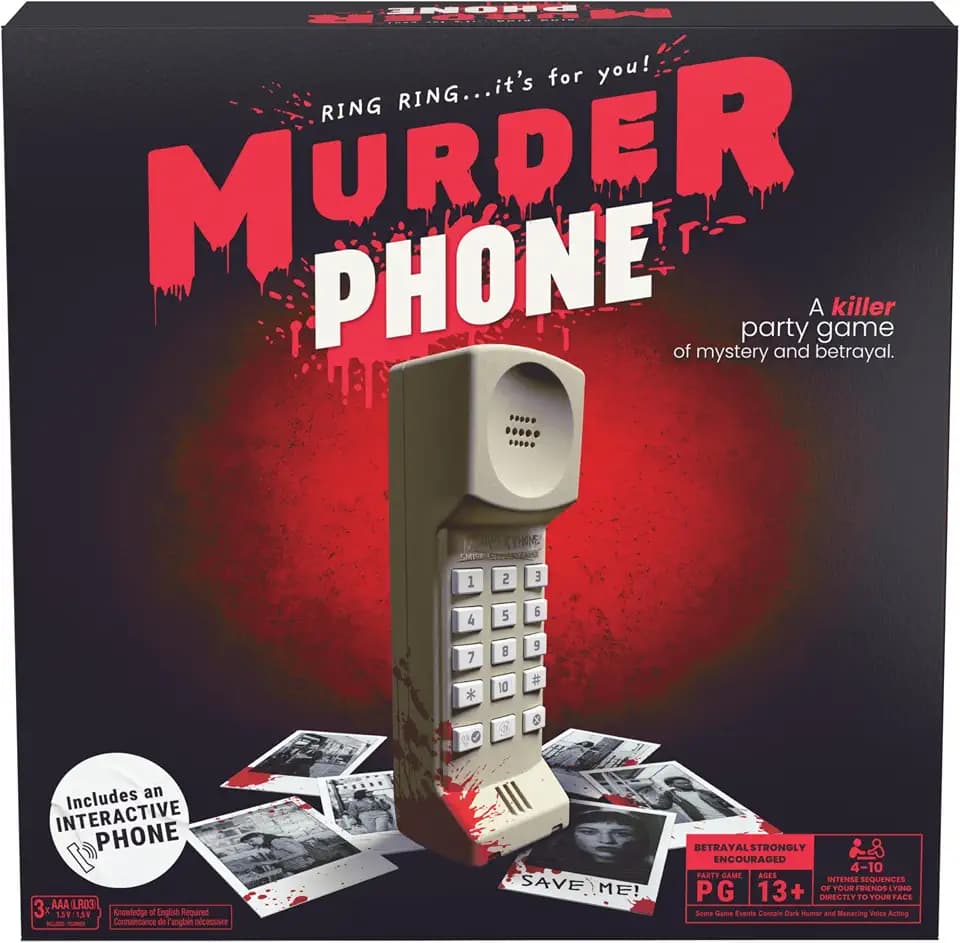 Spin Master Games Murder Phone Social Deduction Party Game