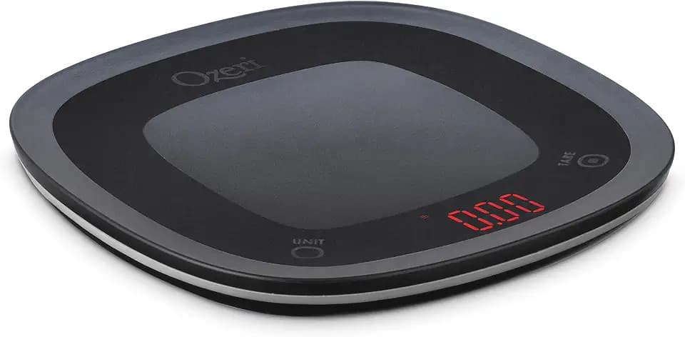Ozeri Touch Waterproof Digital Kitchen Scale, Washable and Submersible