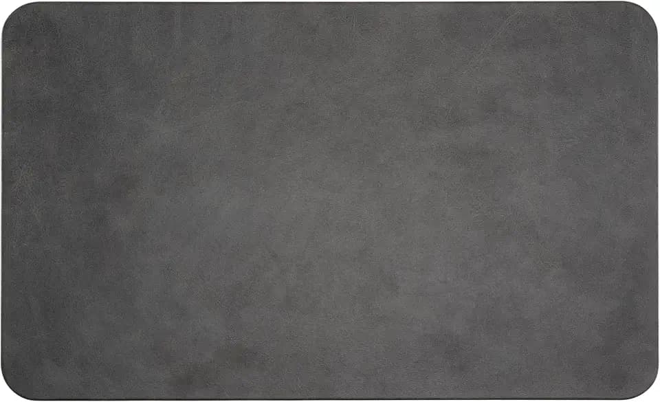 Allsop Leatherette Mouse Pad - Black