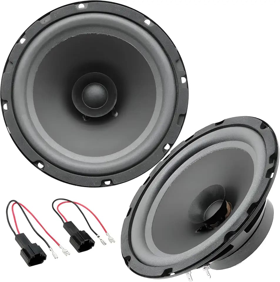 Sound-way Autoradio Lautsprecher, Speakers, 165 mm, 120 Watt kompatibel mit Peugeot