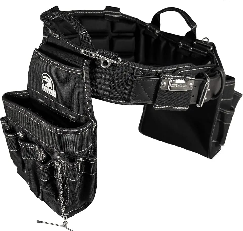 Gatorback B240 Professional Electrician Tool Belt Combo, Large