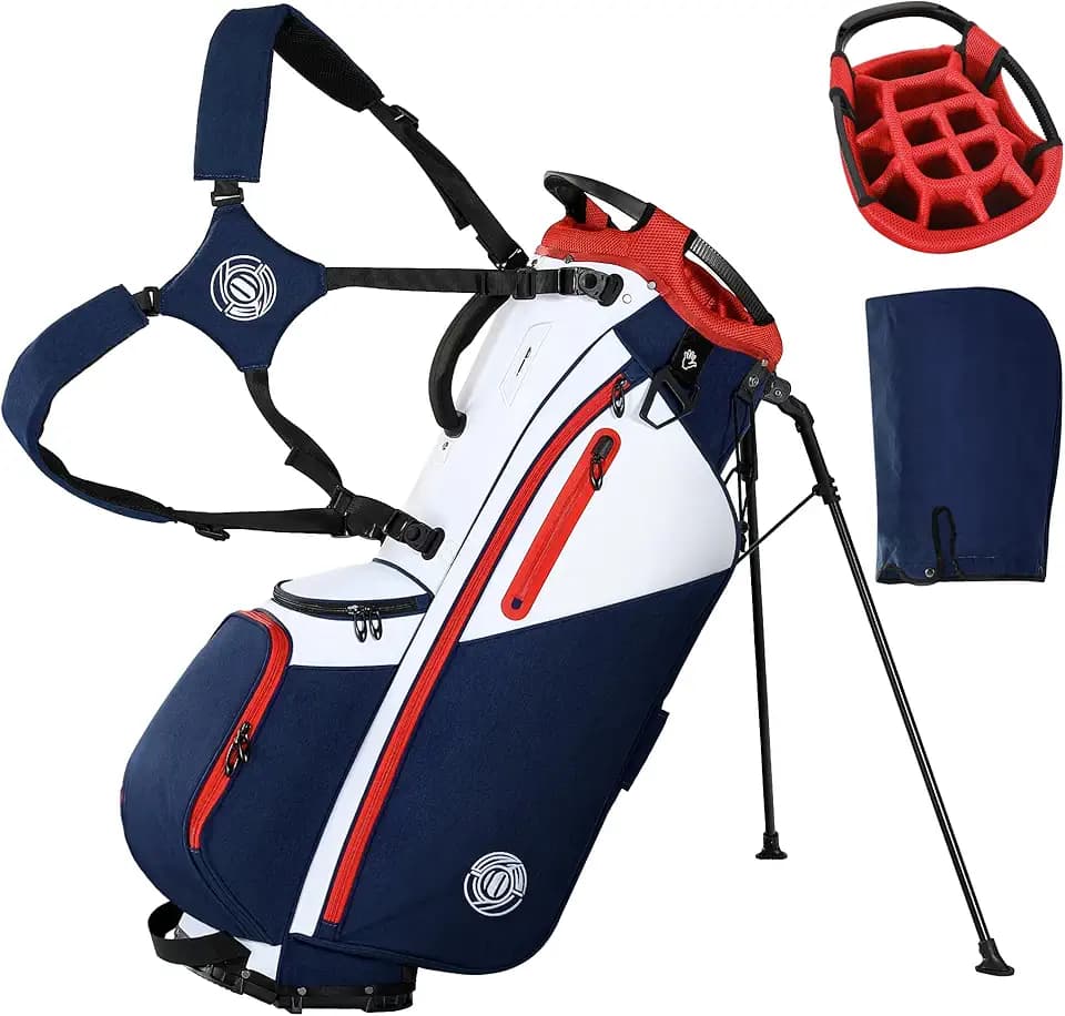 Shopsource 14 Way Lightweight Golf Stand Bag with Full Dividers