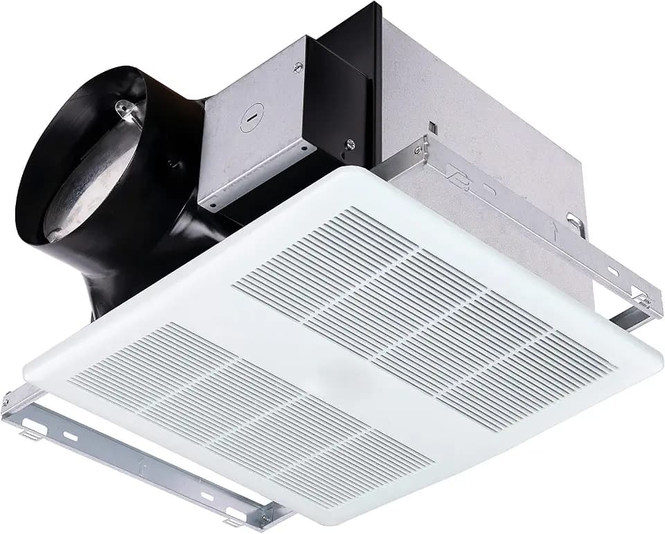 KAZE APPLIANCE SEP150EZ | 150 CFM | 0.5 Sone Ultra Quiet | Energy Star Certified | EZ Install No Attic Access | Bathroom Exhaust Ventilation Fan