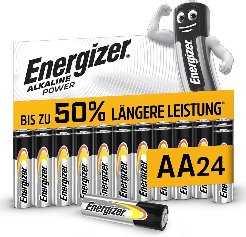 Energizer Alkaline Power Batterien AA (24 Stück)