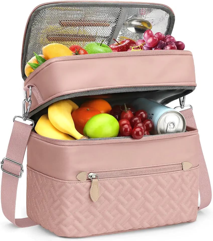 Capolo Lunch Bag for Women Men Insulated Lunch Tote Leakproof Lunchbox Bags