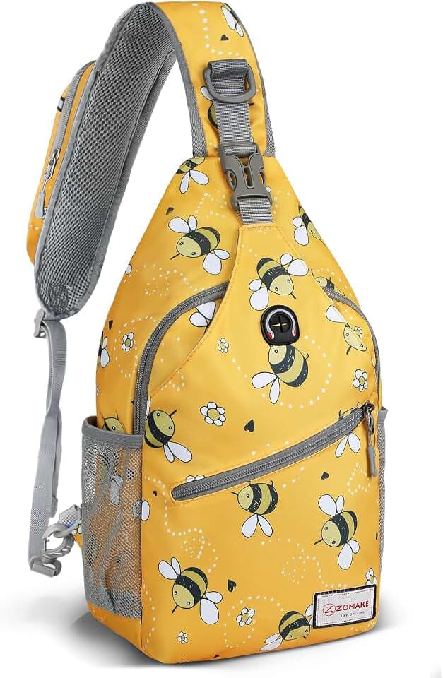 ZOMAKE Sling Bag,Small Crossbody Sling Backpack Shoulder Daypack for Travel