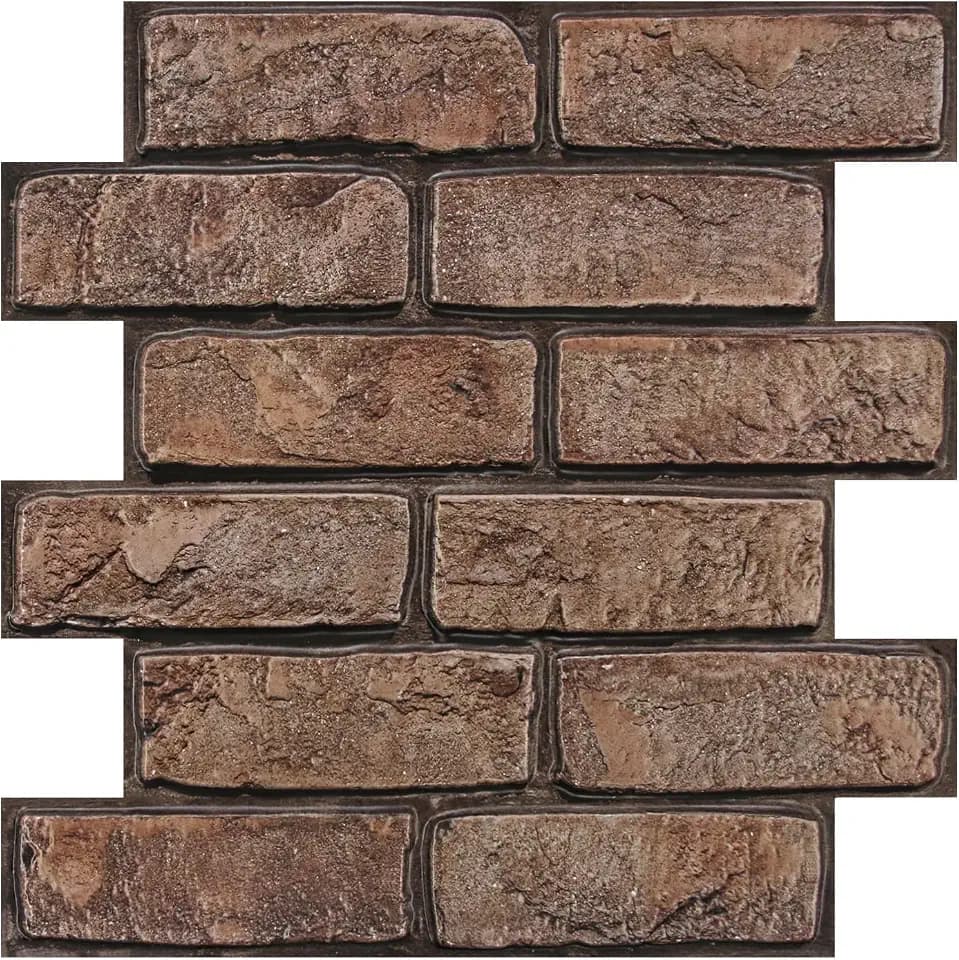 3D Faux Brick Wall Panels Peel and Stick, Designed for Quick DIY